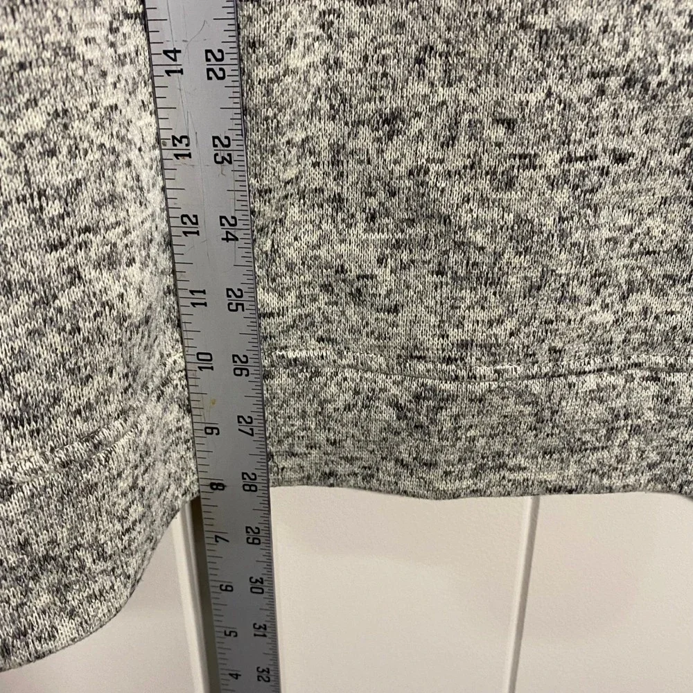 Eddie Bauer Men's Radiator Fleece Snap Mock Pullover Sweater XXL Gray Heather - Picture 12 of 13